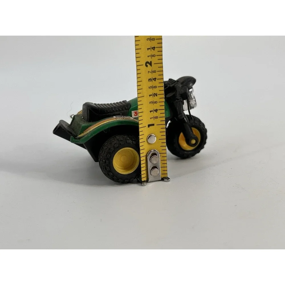 Vintage Koni 250 Texaco Three 3 Wheeler Trike Pull Back Toy Green‎